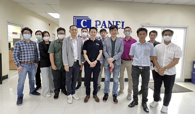 CPANEL นำคณะนักลงทุนเยี่ยมชมกระบวนการผลิต Precast จ.ชลบุรี