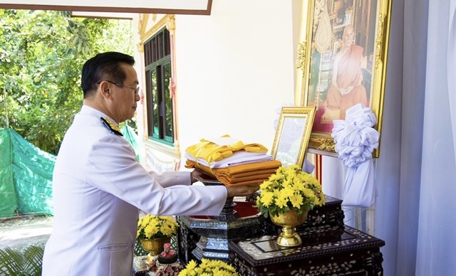 ทิพยประกันภัยอัญเชิญผ้าพระกฐินโปรดประทาน ของสมเด็จพระสังฆราช ไปทอดถวาย ณ วัดเทพนิมิต   จังหวัดนครศรีธรรมราช