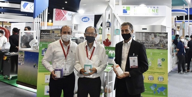 PRAPAT โชว์ InnuScience ผลิตภัณฑ์ทำความสะอาดรักษ์โลกงาน THAIFEX ANUGA ASIA 2022