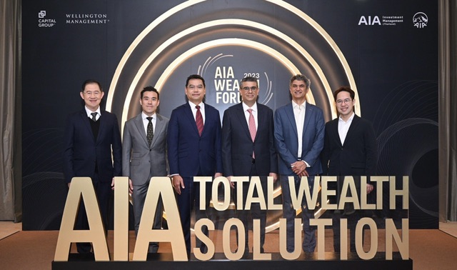 เอไอเอ ประเทศไทย เปิดเวที “AIA Wealth Forum 2023” เชิญกูรูด้านการลงทุนชั้นนำระดับโลกแนะแนวทางบริหารพอร์ตในยุคผันผวน ผ่านการวางแผนการเงินระยะยาวตามกลยุทธ์ AIA Total Wealth Solution