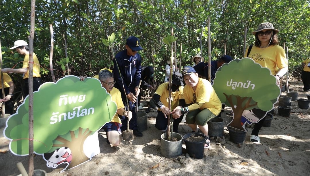 ทิพยประกันภัย ร่วมอนุรักษ์ ฟื้นฟูระบบนิเวศทางทะเล คืนสมดุลให้สิ่งแวดล้อม ในโครงการทิพยสืบสาน รักษา ต่อยอด นวัตกรรมศาสตร์พระราชา ครั้งที่ 39