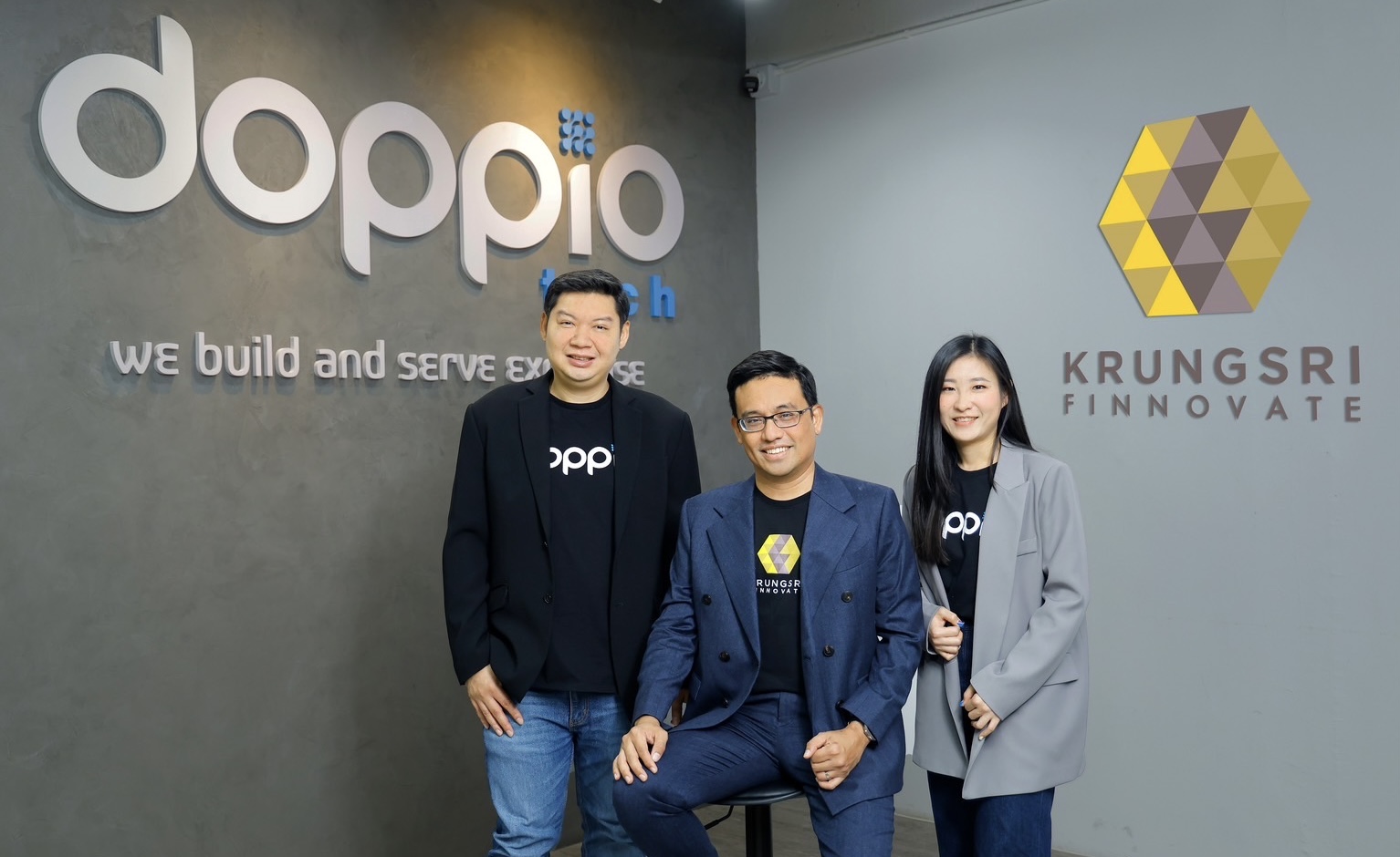 กรุงศรี ฟินโนเวต” นำกองทุนฟินโนเวนเจอร์ ฟันด์ เข้าลงทุนใน“Doppio Tech”หนุนการสร้างบุคลากรสายเทค เพื่อให้ประเทศไทยเป็นดิจิทัลฮับของภูมิภาค