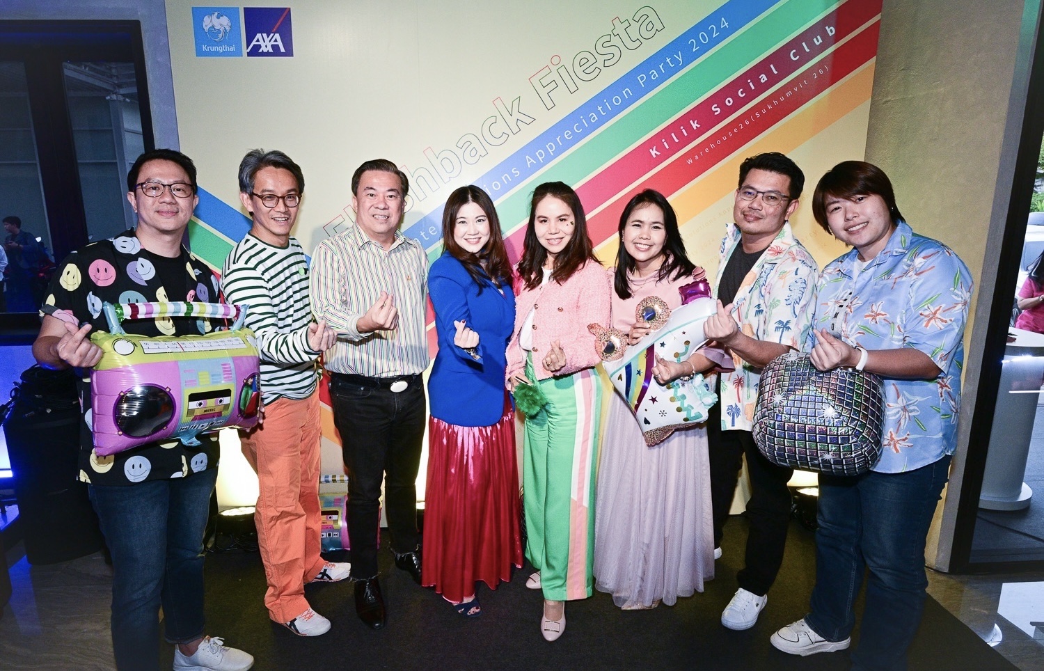 กรุงไทย-แอกซ่า ประกันชีวิต เฉลิมฉลองความสำเร็จ จัดงาน “Krungthai-AXA CS Appreciation Party 2024: Flashback Fiesta” สนับสนุนฝ่ายจัดจำหน่ายผ่านช่องทางคู่ค้า