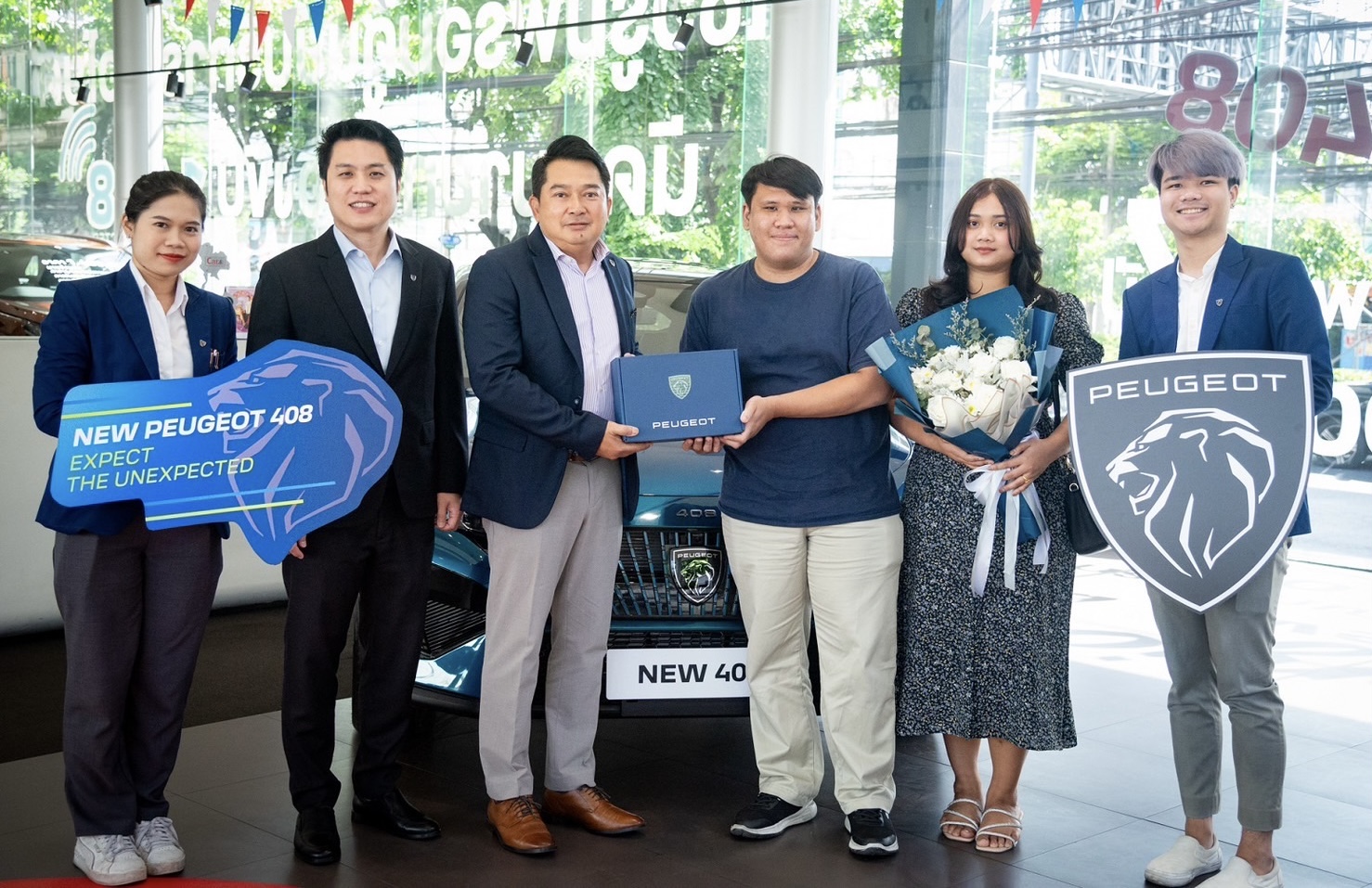 เปอโยต์ ประเทศไทย ส่งมอบ ‘New Peugeot 408’สปอร์ต ฟาสแบ็ค ครอสโอเวอร์ ล็อตแรกถึงมือลูกค้า สุดปลื้ม! เสียงตอบรับดีเยี่ยม