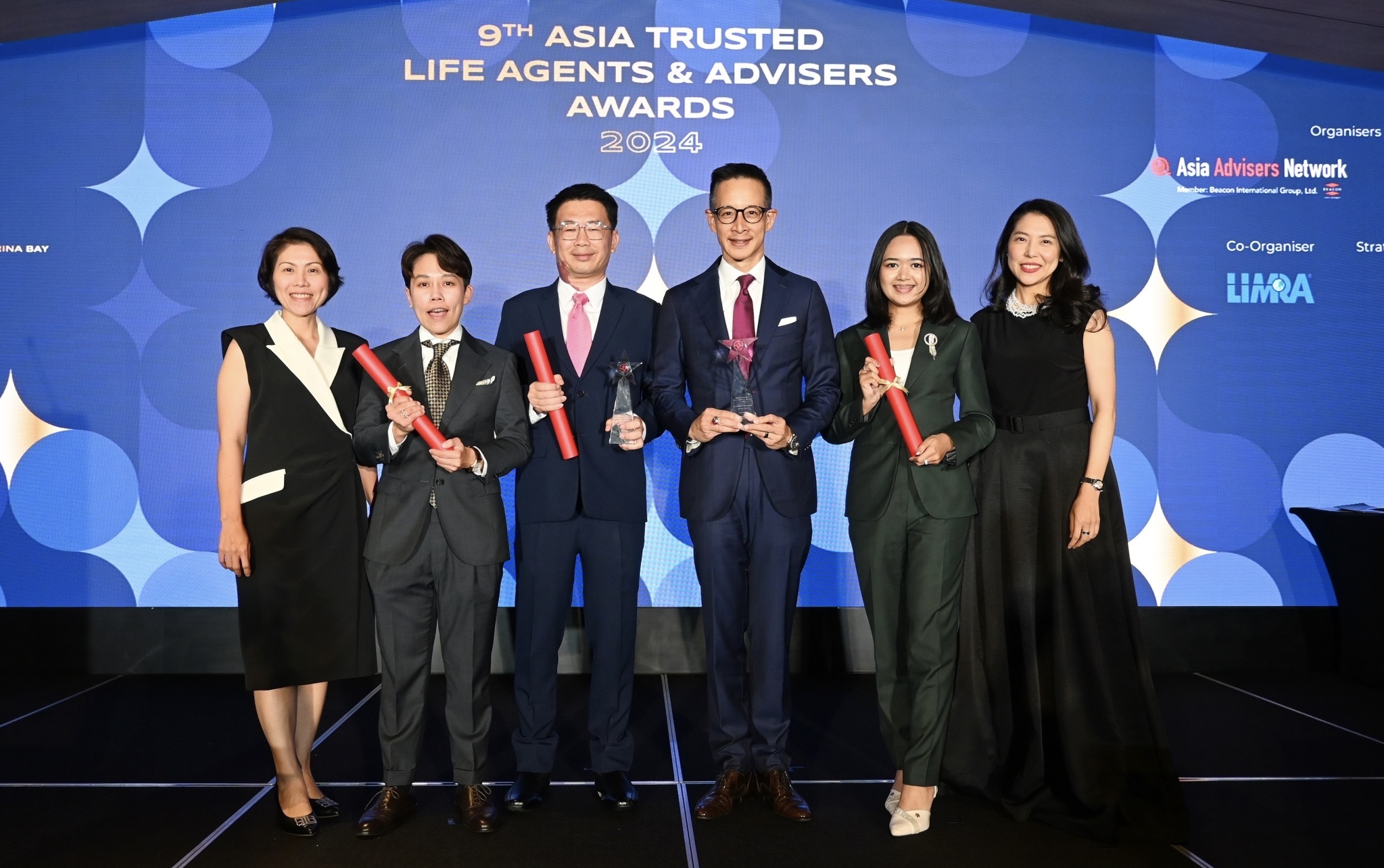 เมืองไทยประกันชีวิต ปลื้มตัวแทนคุณภาพรับรางวัลระดับเอเชียจากเวที Asia Trusted Life Agents & Advisers Awards 2024