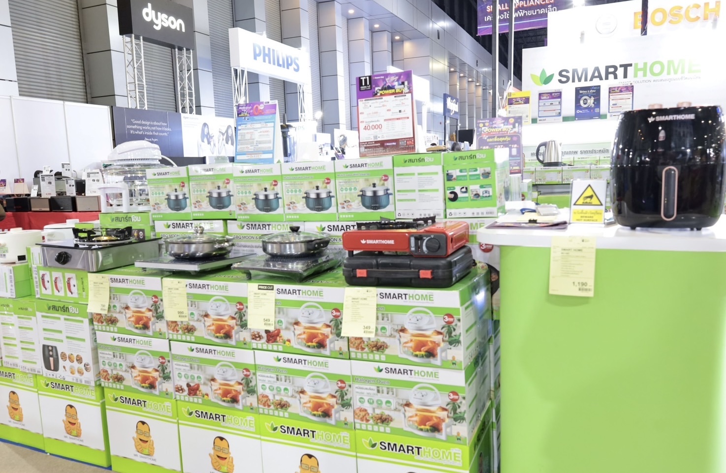 Smarthome ขนทัพสินค้า ออกบูธงาน  Power Buy Fair 2024