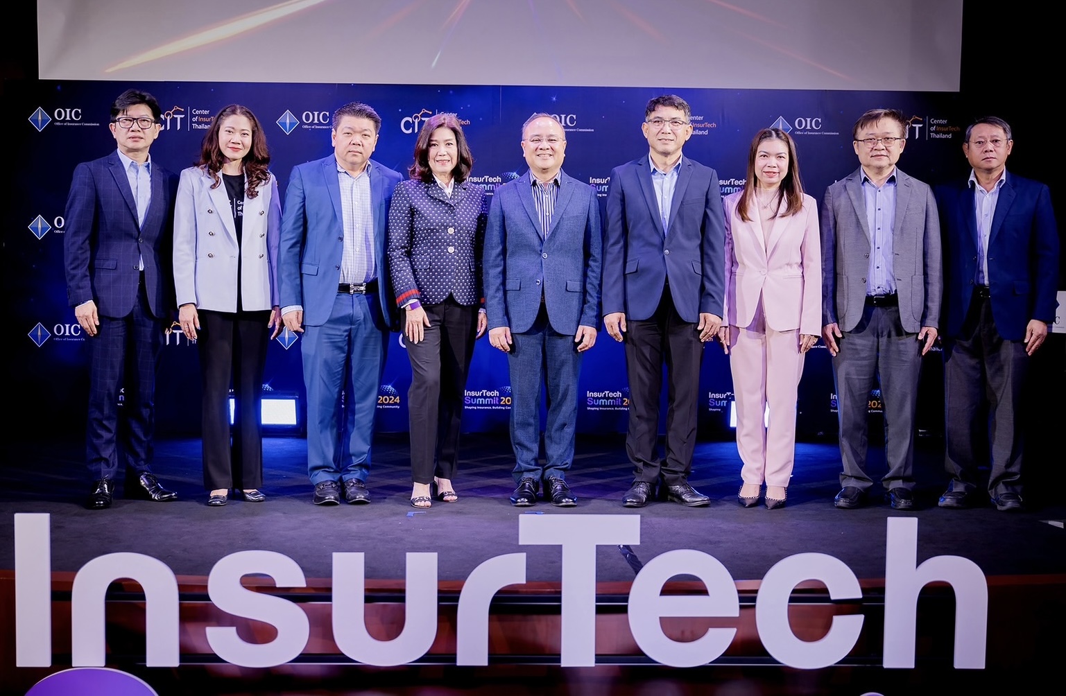 คปภ. โดยศูนย์ CIT จัดงาน “InsurTech Summit 2024” • ปักหมุดหมาย..! ประเทศไทยเป็นศูนย์กลางองค์ความรู้เทคโนโลยีและนวัตกรรมด้านประกันภัยของภูมิภาคอาเซียน